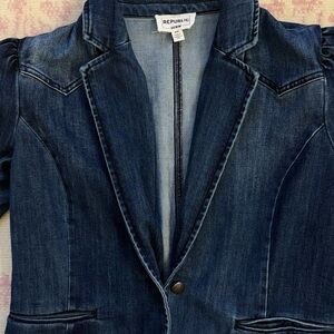 Banana Republic Dark Blue Jean Jacket